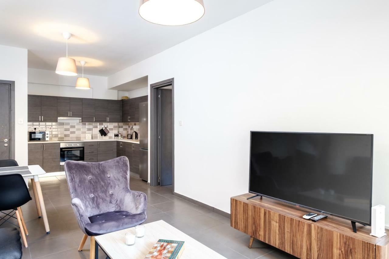 Apartmán Book Me Now Central Flat Larnaca Exteriér fotografie
